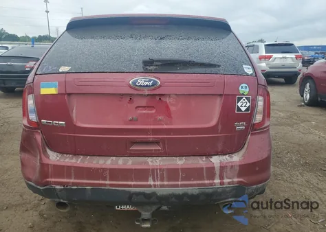 2013 Ford Edge Sel из США, поврежденный, VIN 2FMDK4JC7DBB64289